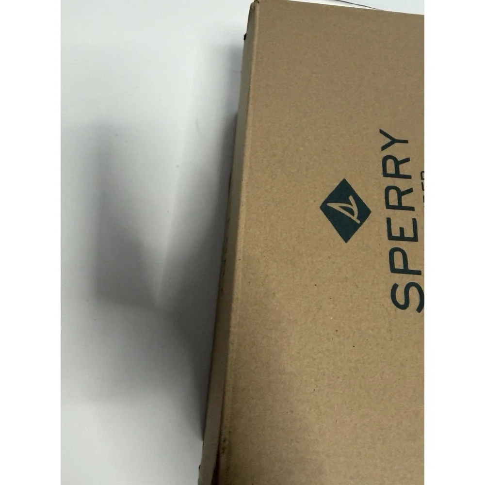 Sperry Top-Sider Bahama II Mens Blue White Nautical Ocean Print Shoes 8 New